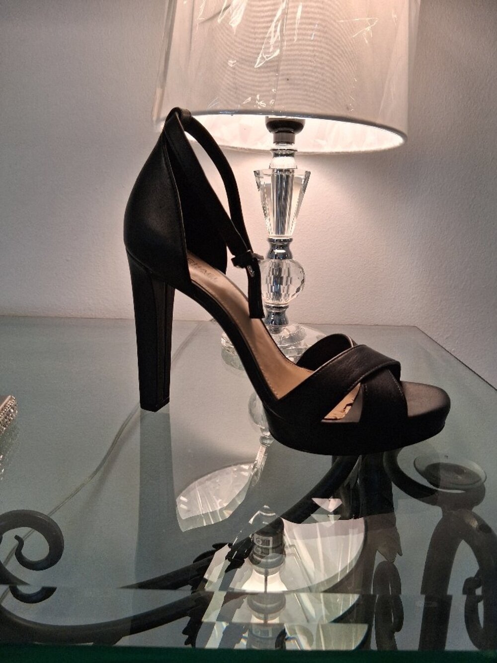 Michael Kors Ankle Strap Black Heel
